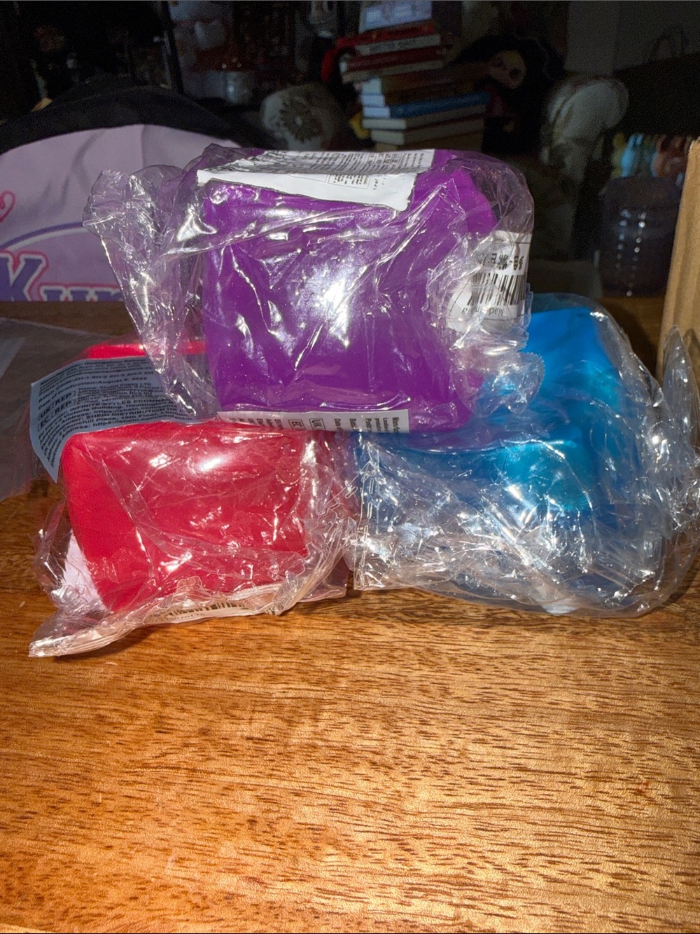 Bundle of 3 squish cubes
